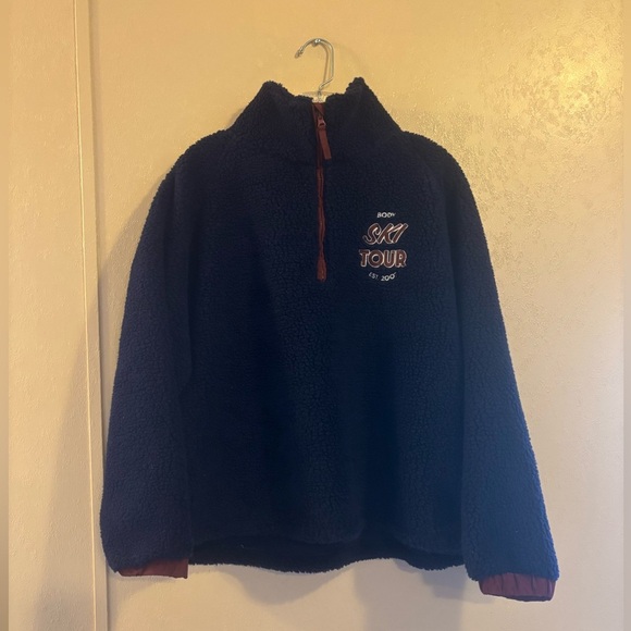 NWOT Cotton On Body Balance Half Zip Sherpa Pullover Jacket sz S - Picture 1 of 7